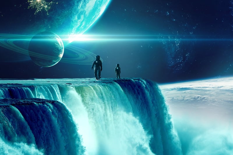 Space Science Fantasy Illustration